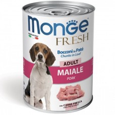 Вологий корм для собак Monge Dog Fresh Pork 0.4 кг