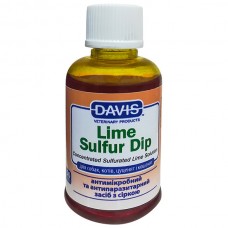 Антимикробное и антипаразитарное средство для собак и котов Davis Lime Sulfur Dip 50 мл