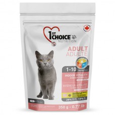 Сухий корм для котів 1st Choice Adult Indoor Vitality Chicken 0.35 кг