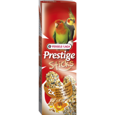 Ласощі для середніх папуг Versele-Laga Prestige Sticks Big Parakeets Nuts & Honey 140 г