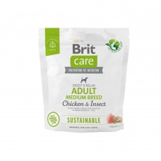 Сухий корм для собак Brit Care Sustainable Adult Medium Breed 1 кг