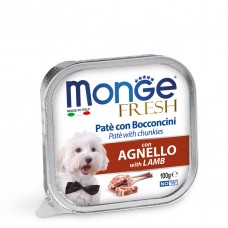 Вологий корм для собак Monge Dog Fresh Lamb 100 г