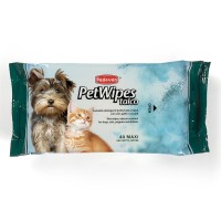 Влажные салфетки для собак и котов Padovan Pet Wipes Talco 40 шт.