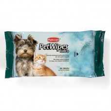 Влажные салфетки для собак и котов Padovan Pet Wipes Talco 40 шт.