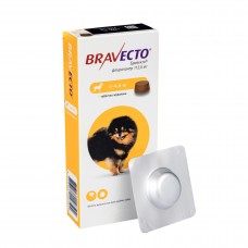 Таблетка від бліх та кліщів для собак 2-4.5 кг Bravecto (1 таблетка)