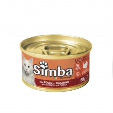 Вологий корм для котів Simba Cat Wet Chicken & Turkey 85 г