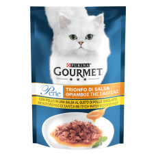 Вологий корм для котів Purina Gourmet Perle Mini Fillets Chicken 85 г