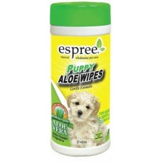 Серветки для цуценят Espree Puppy Aloe Wipes 50 шт.