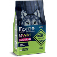 Cухой корм для собак Monge (Монж) Dog Bwild Low Grain Wild Boar 2.5 кг