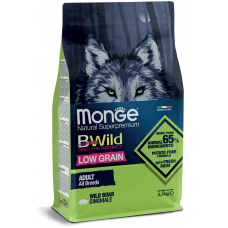 Cухий корм для собак Monge Dog Bwild Low Grain Wild Boar 2.5 кг