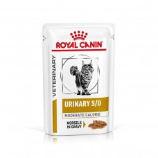 Вологий лікувальний корм для котів Royal Canin Urinary S/O Moderate Calorie 85 г