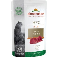 Вологий корм для котів Almo Nature HFC Cat Jelly Tuna 55 г