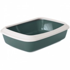 Лоток туалет для котів Savic Iriz Nordic Litter Tray Green 50х37х13 см