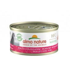 Вологий корм для котів Almo Nature HFC Cat Natural Chicken Liver 70 г