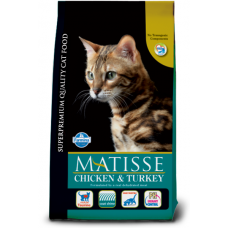 Сухий корм для котів Farmina Matisse Cat Chicken & Turkey 10 кг