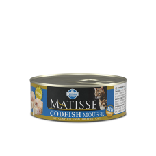 Влажный корм для котов Farmina Matisse Cat Mousse Godfish 85 г