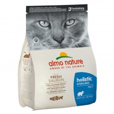 Сухий корм для котів Almo Nature Holistic Cat Sterilised Salmon 2 кг