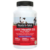 Хондропротекторы для собак Nutri-Vet (Нутри-Вет) Joint Health DS Plus MSM Maximum Strength 90 шт.