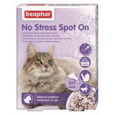 Краплі заспокійливі для котів Beaphar No Stress Spot On Cat 3 шт.