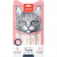Лакомство для котов Wanpy (Ванпи) Creamy Treat Tuna & Shrimp 70 г