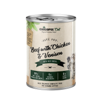 Вологий корм для котів Chicopee Cat Kitten Pate Beef & Chicken & Venision 400 г