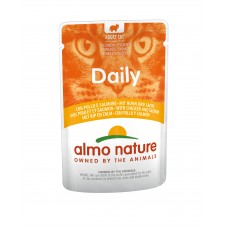 Вологий корм для котів Almo Nature Daily Cat Chicken & Salmon 70 г