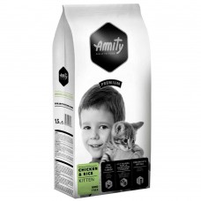 Сухий корм для кошенят Amity Premium Cat Kitten Chicken & Rice 1.5 кг