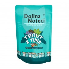 Вологий корм для котів Dolina Noteci Superfood With Trout & Tuna 85 г