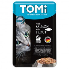 Вологий корм для котів TOMi Salmon Trout 100 г