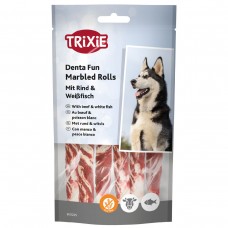 Ласощі для собак Trixie (Тріксі) Dentа Fun Marbled Chewing Rolls Beef 70 г