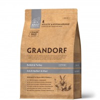 Сухий гіпоалергенний корм для собак Grandorf (Грандорф) Rabbit & Turkey Medium & Maxi 3 кг