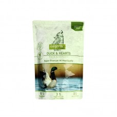 Влажный корм для собак Isegrim Pouch Roots Duck & Hearts 410 г