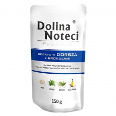 Вологий корм для собак Dolina Noteci Dog Premium With Cod 150 г