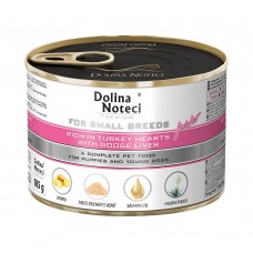 Вологий корм для собак Dolina Noteci Premium Small Dog Heart 185 г