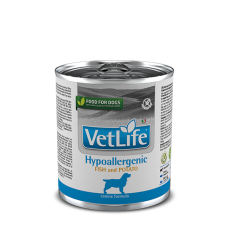 Вологий лікувальний корм для собак Farmina Vet Life Natural Diet Dog Hypoallergenic Fish&Potato 300 г