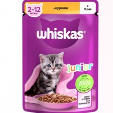 Вологий корм для кошенят Whiskas Kitten Chicken 85 г