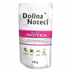 Вологий корм для собак Dolina Noteci Dog Premium With Turkey 150 г