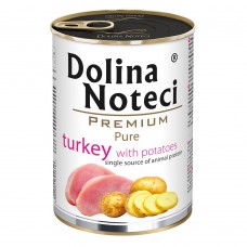 Вологий корм для собак Dolina Noteci Dog Premium Pure Turkey 400 г