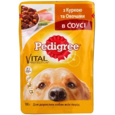 Вологий корм для собак Pedigree Chicken 100 г