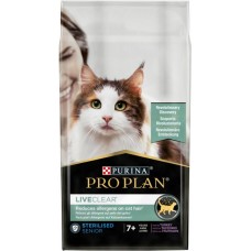 Сухий корм для котів Purina Pro Plan Cat Liver Clear Sterilised 7+ Turkey 1.4 кг