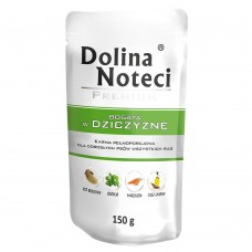 Вологий корм для собак Dolina Noteci Dog Premium With Game 150 г