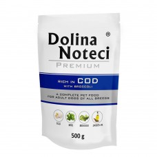 Вологий корм для собак Dolina Noteci Dog Premium With Cod 500 г