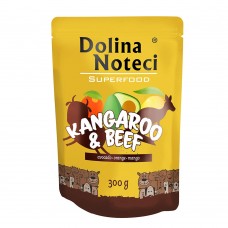 Вологий беззерновий корм для собак Dolina Noteci Dog Superfood With Kangaroo meat & Beef 300 г