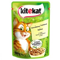 Влажный корм для котов Kitekat Chicken 100 г