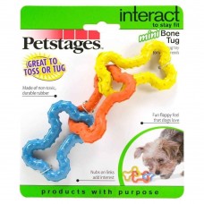 Іграшка для собак Petstages Mini Bone Tug Blue 14 см