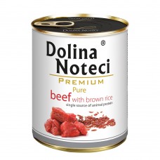 Вологий корм для собак Dolina Noteci Dog Premium Pure Beef 800 г