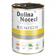 Вологий корм для собак Dolina Noteci Dog Premium Senior Chicken 400 г