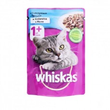 Вологий корм для котів Whiskas Tuna 100 г