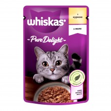 Вологий корм для котів Whiskas Pure Delight Chicken 85 г