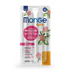 Ласощі для котів Monge Gift Cat Skin support 15 г